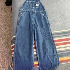 Carhartt Classic Blue Denim Overalls